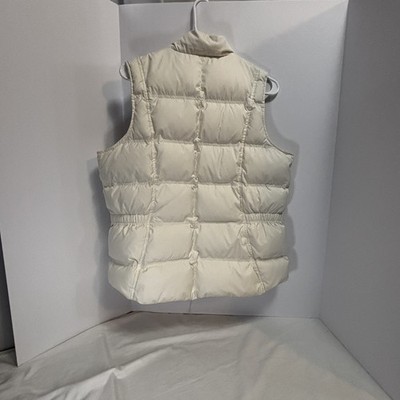 eddie bauer premium goose down vest large