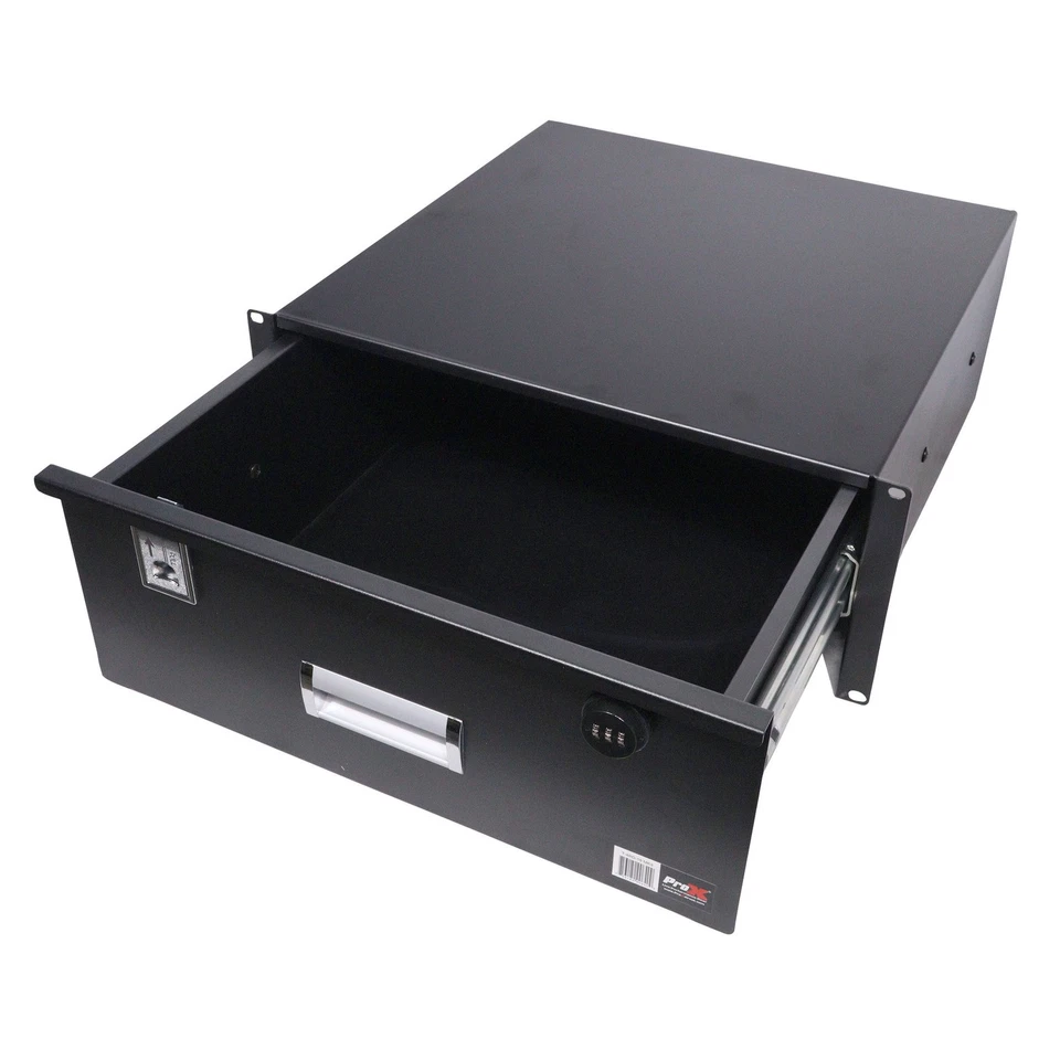 ProX T-4RD-18 MK3 4U Rack Space 18" Rack Mount Drawer for Audio/DJ and IT Server - Image 3 of 4