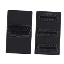 OBD2 OBDII Full 16 Pin Male to 3 Female Adapter 1 to 3 Port Extension Middle