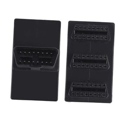 OBD2 OBDII Full 16 Pin Male to 3 Female Adapter 1 to 3 Port Extension Middle