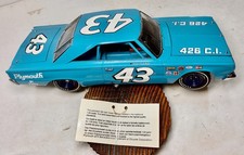 Franklin Mint Richard Petty 1967 Plymouth Belvedere Diecast 124 No Box - Great Franklin Mint Richard Petty 1967 Plymouth Belvedere Diecast 124 No Box - Great