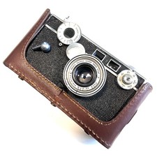 Argus Rangefinder Coated Cintar Camera F3.5 50mm w/ Case AS-IS UNTESTED