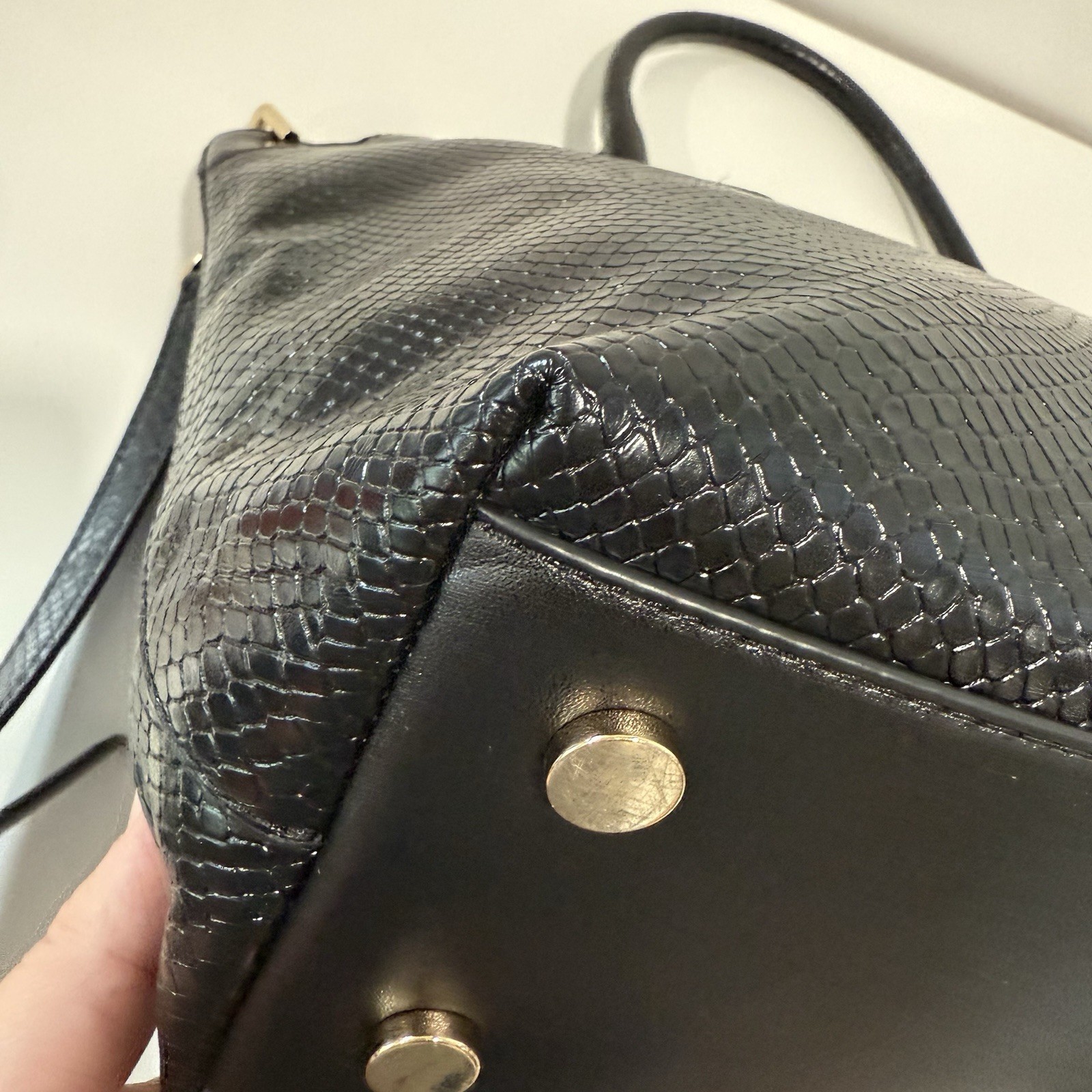 Michael Kors Elson Python Embossed Large Converti… - image 11