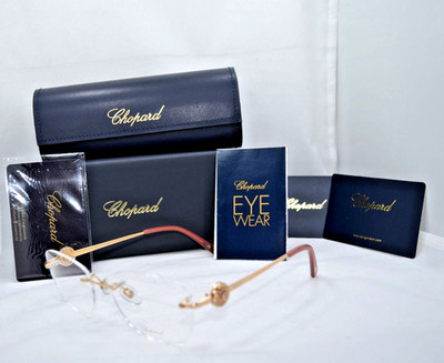 NEW AUTHENTIC CHOPARD VCHA95S 08FC EYEGLASSES FRAME