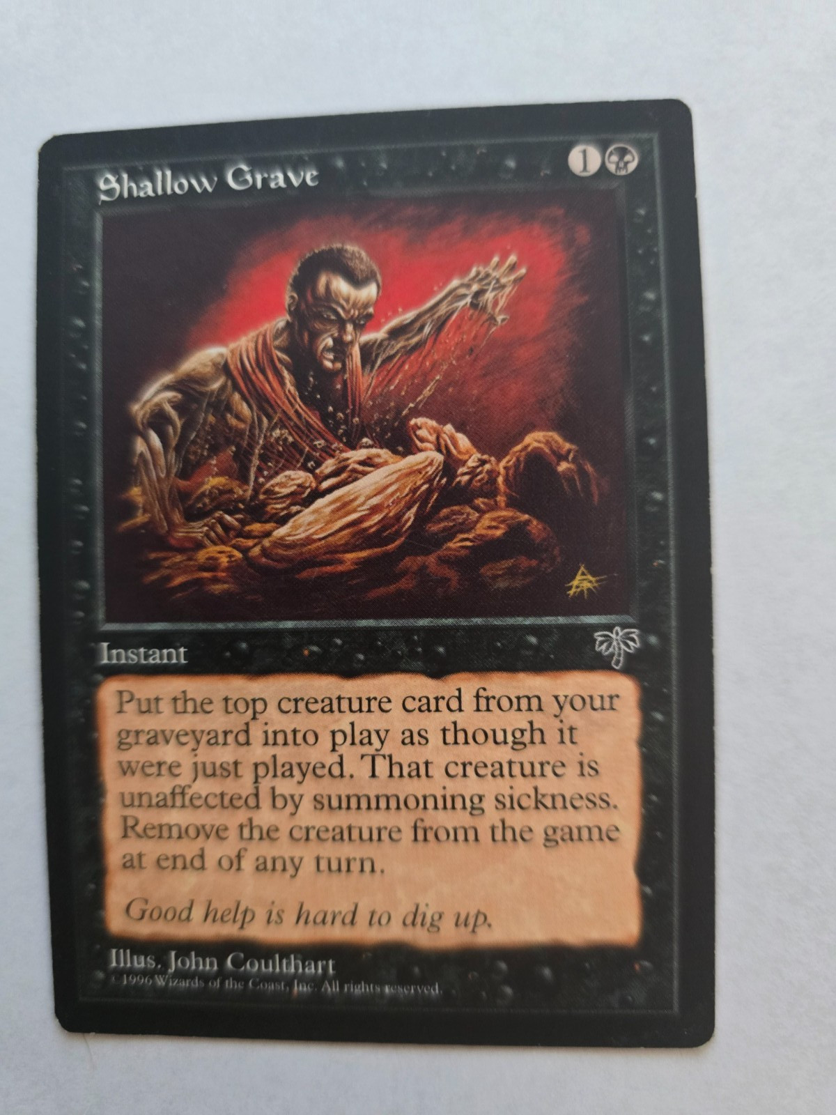 MTG Shallow Grave x1 Mirage NM, Magic the Gathering