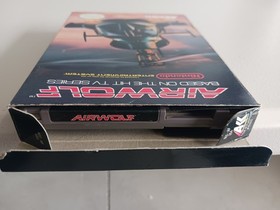 Airwolf Nintendo Nes 1989 CIB gioco autentico