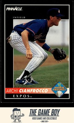 1992 Pinnacle #510 Archi Cianfrocco Montreal Expos RC