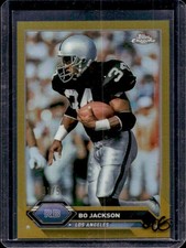 2023 Topps Composite Bo Jackson Chrome Gold Refractor #/50 Raiders