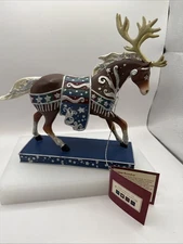 Trail of Painted Ponies Reindeer Roundup 2E/6,389  w/Tag Vintage 2005 VG #12218