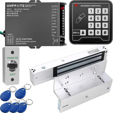 Complete 125Khz RFID Card Door Access Control System Kit W/ 600Lbs Electric Magn