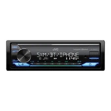 JVC® KD-X380BTS Car In-Dash Unit, Single-DIN Digital Media Receiver with...