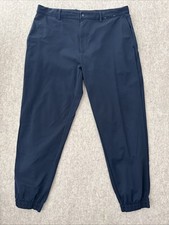 Uniqlo Ezy Dry Ex Jogger Pants Navy Mens XLarge