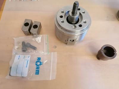 Röhm KFD-130/528-05 2-Backen Kraftspannfutter 130mm CNC Drehmaschine Spannfutter