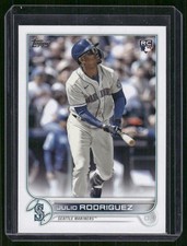 2022 Topps Update #US44 Julio Rodriguez Rookie Card Seattle Mariners 1. rookie card picture