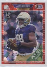 2021 Leaf Pro Set Metal Red Crystals 14/50 Javon McKinley #38 no9