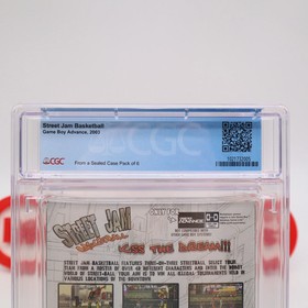 GBA Game Boy STREET JAM BASKETBALL - PERFECT GRADED CGC 10 A++! NEW & Sealed!