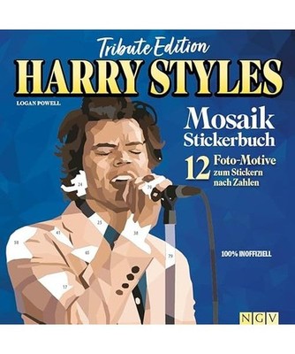 Tribute Edition Harry Styles Mosaik Stickerbuch, Powell, Logan