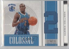 2009 Playoff National Treasures Die-Cut Jersey Number 3/25 Darren Collison cr1