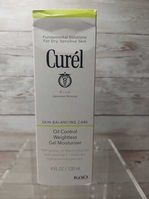 Curel Skin Balancing Care, Oil Control, Weightless Gel Moisturizer 4fl