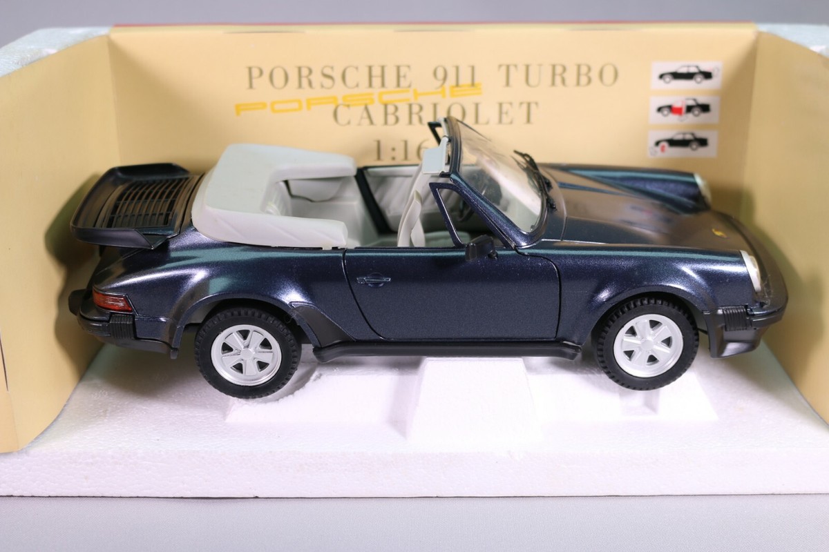 Polistil-Tonka Porsche 911 Turbo Cabriolet 1:16 In Box