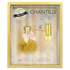 Chantilly by Dana Women's 2 Piece Set 3.0 oz + 0.4 oz Eau De Toilette New Box