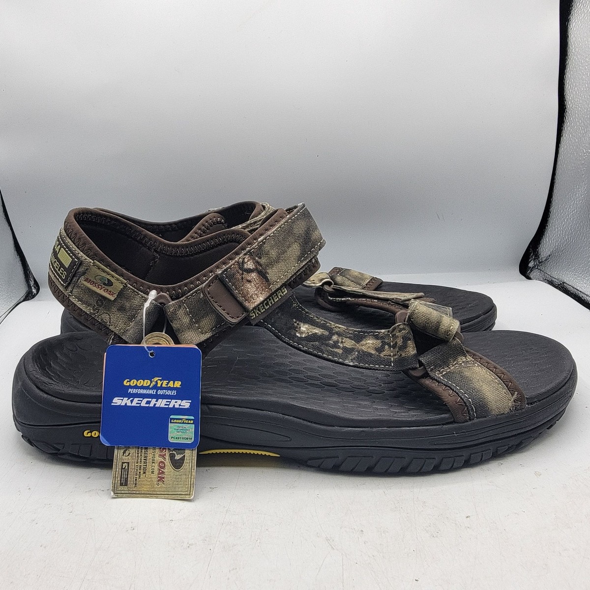 Skechers Relaxed Fit Mens Size 14 Brown Camo Lomell Rip Tide  display picture 2