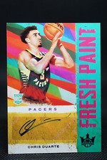 2021-22 NBA Court Kings Chris Duarte Fresh Paint Sapphire Rookie Auto RC 24/25