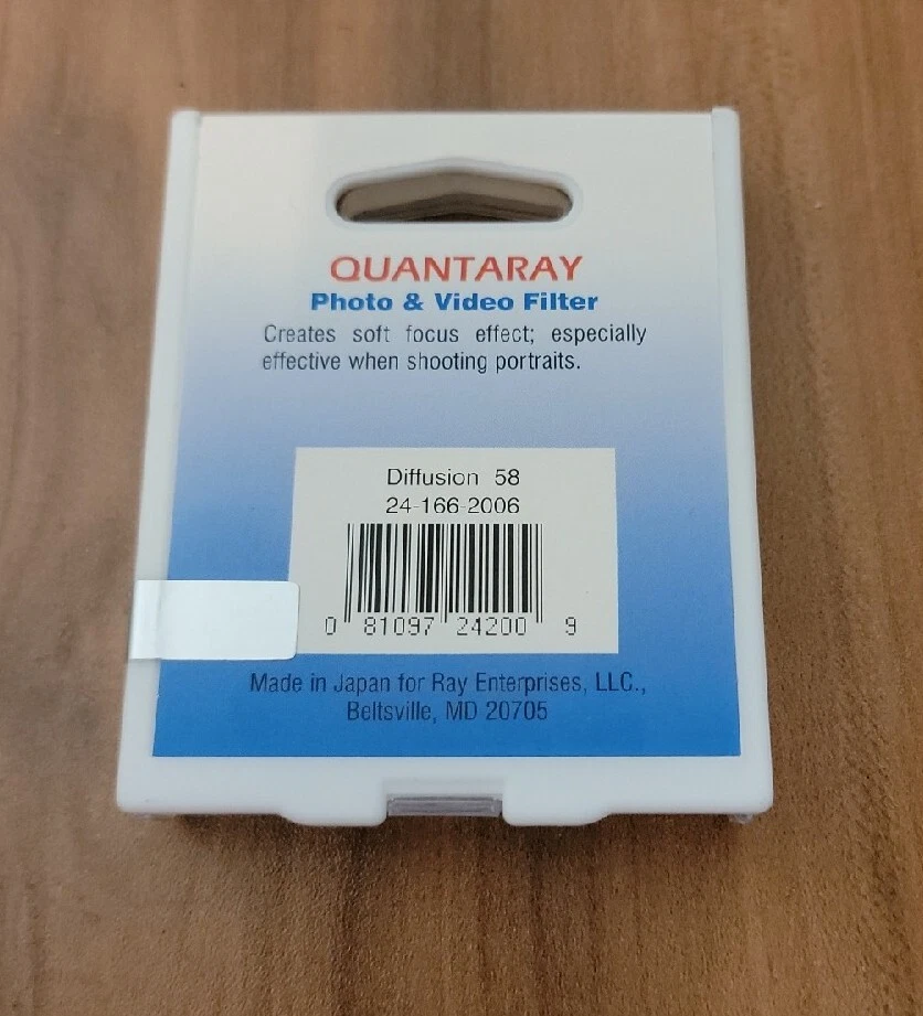Quantaray Photo & Video Diffusion Filter 58mm - Image 3 of 3