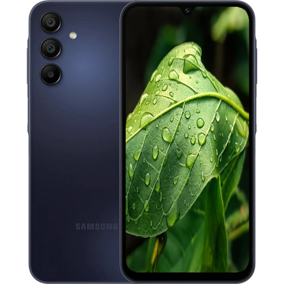 Samsung Galaxy A15 5G 128 GB Blue Black - Dual Sim Smartphone *Neu* DE Händler