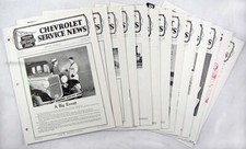 1931 Chevrolet Service News Set Chevy Shop Manual Revisions Car And Truck