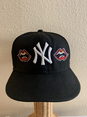 New Era Yankees NY Chrome Hearts Hat Cap Custom Fitted 7 1/2 Matty 