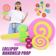 2pcs Lollipop Dance Props Opening Ceremony Admission Hand Flower Dance Flower