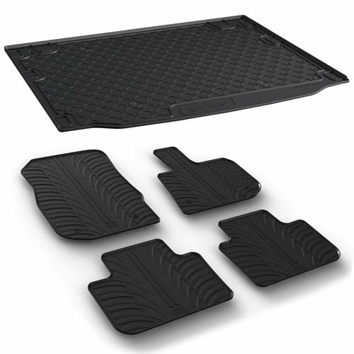 Gledring Fitted Black Moulded Rubber Boot & Floor Mats Set for BMW X3
