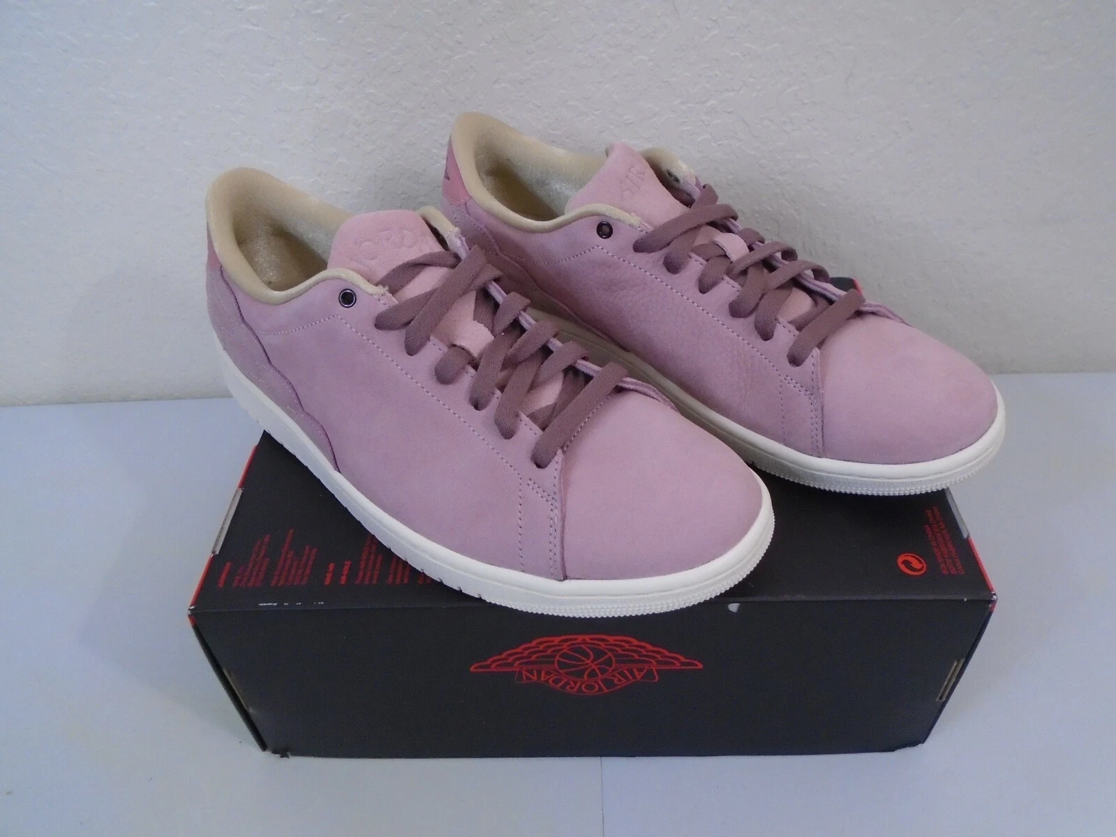 Nike Air Jordan 1 Centre Court da uomo taglia 10 (Wmn 11 5) rosa Oxford DO7444 621 NUOVE
