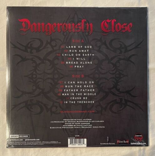 Bloodgood - Dangerously Close (RED-BLACK SMOKE Vinyl - Only 200 Made) Stryper - Picture 2 of 3