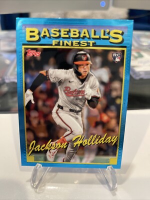 Jackson Holliday 2024 Topps Finest Baseball