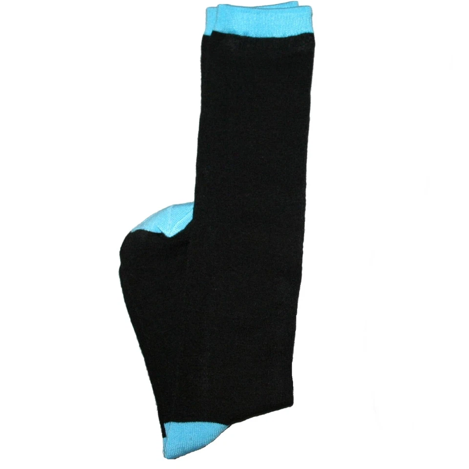 Paquete de 2 calcetines hasta la rodilla SO Junior para mujer cebra/calcetín sólido talla 9-11 - nuevos con etiquetas Foto 3 de 3