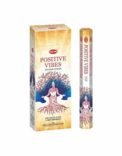 HEM Positive Vibes Incense Sticks Hand Rolled Agarbatti Pack of 6X20g Each Packs