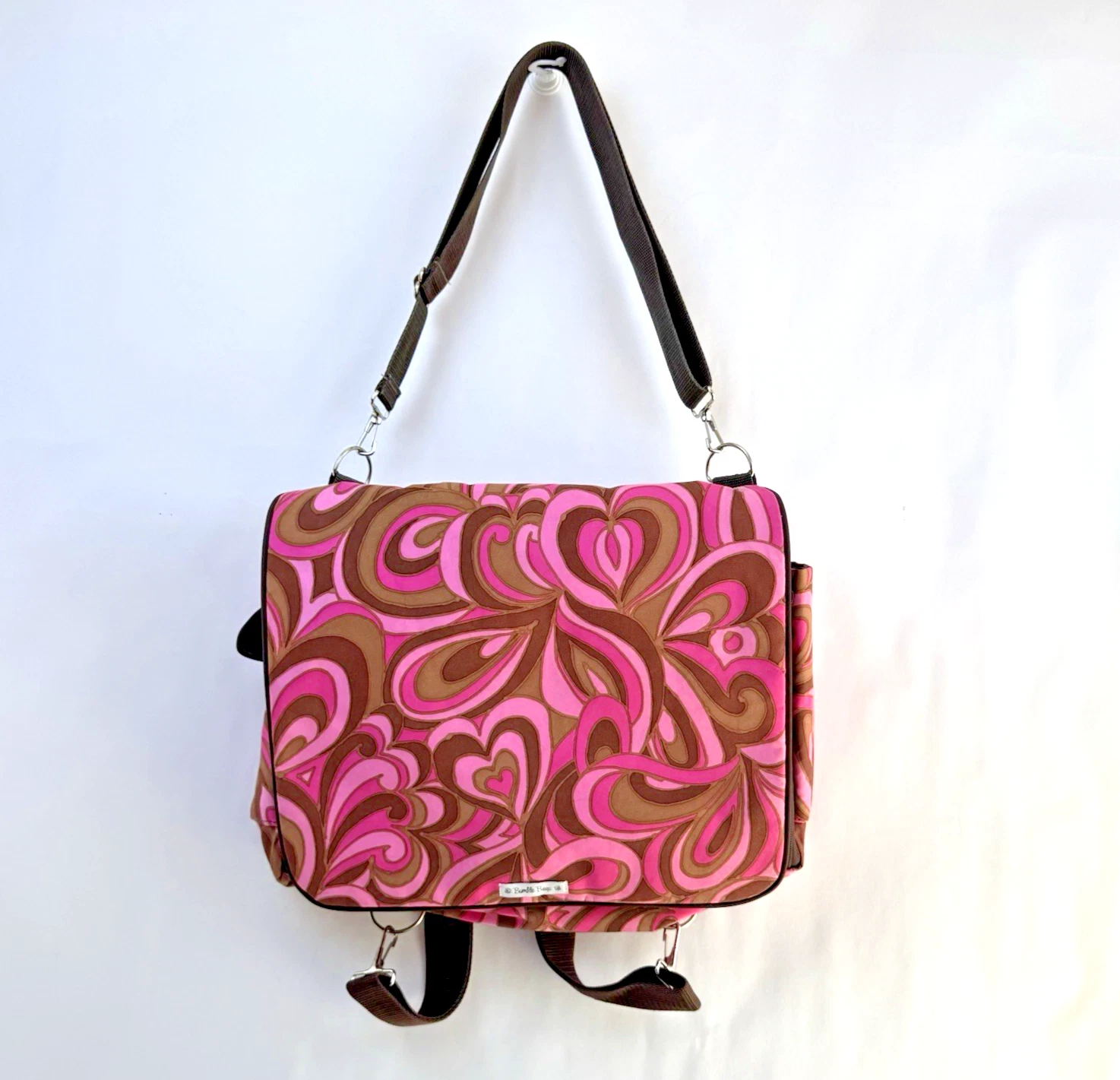 Bumble Collection Designer Baby Diaper Changing Station Backpack NWOT