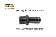 Male Hose Barb x Male NPT Pipe Steel Fitting Multiple Sizes Available 4404