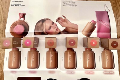 Rhode Skin ALL SIX SHADES Pocket Blushes Set | eBay