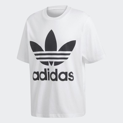 adidas trefoil oversized t shirt