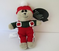 Starbucks Bearista girl plush ornament Limited Edition 2019 snow ski suit 5" in.