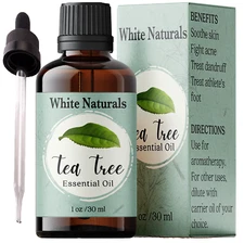 Organic Tea Tree Essential Oil, Aromatic Diffuser Oil, for Hair and Skin Care