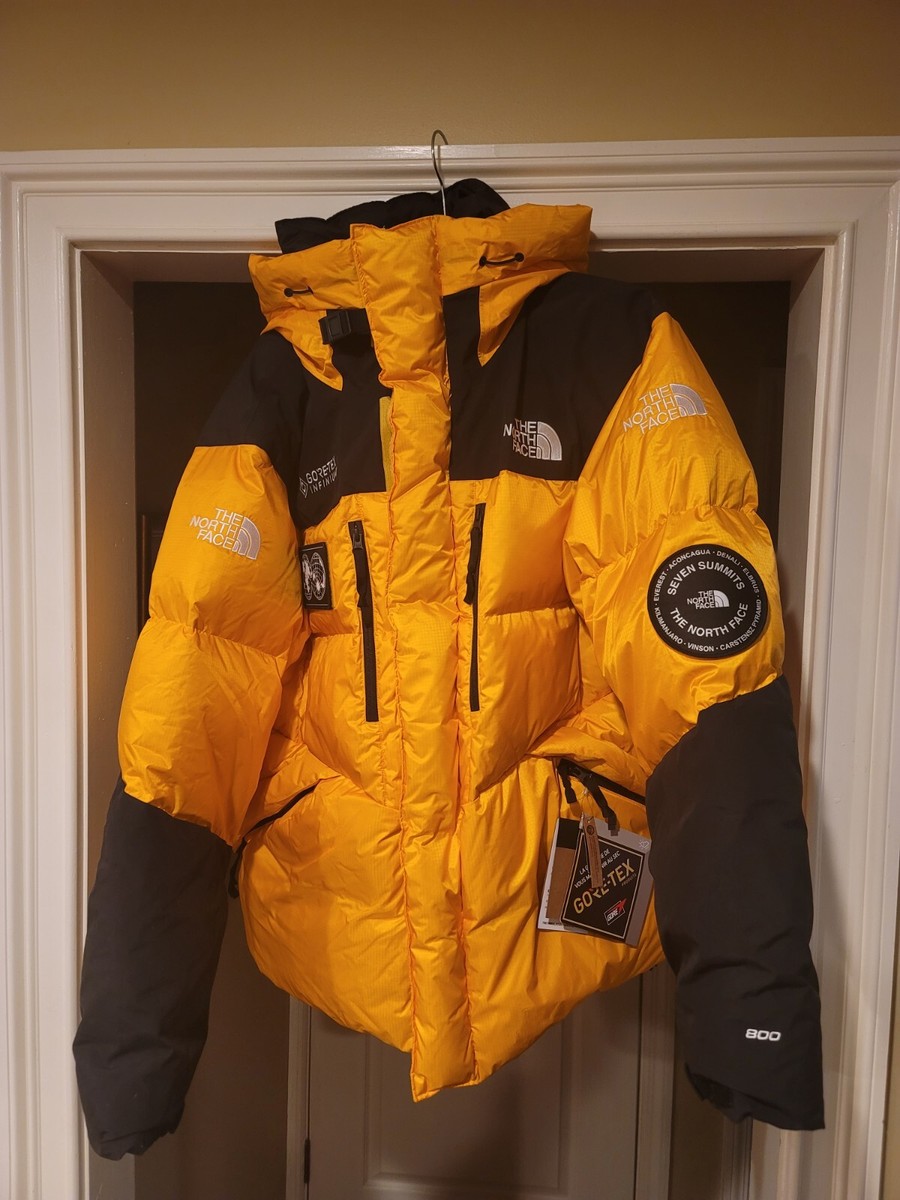North Face-Yellow 7SE Himalayan Parka GoreTex-Summit Series North Face-Yellow 7SE Himalayan Parka GoreTex-Summit Series
