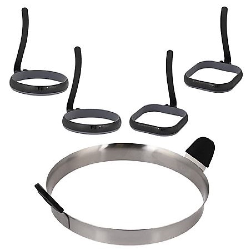Blackstone 5515 Stainless Steel Egg/Omelet Ring Kit, Dishwasher Safe eBay