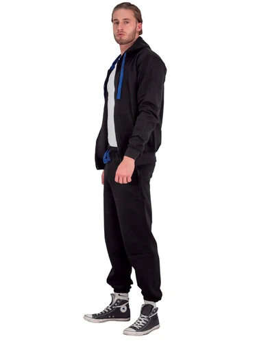 Neu Herren Trainingsanzug Set Fleece Kapuzenpullover Top +Hose Jogginghose S-3XL - Bild 10 von 27