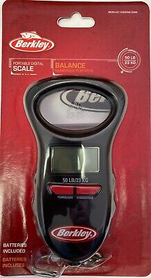 Berkley Digital Fish Scale 50 lb w/ Auto Off-Sealed in package *NEW*