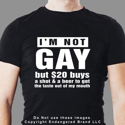 not gay t shirt