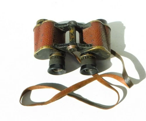 WW1 US Army Military Signal Corps Binoculars Optics Stereo 6x30 Field Gear